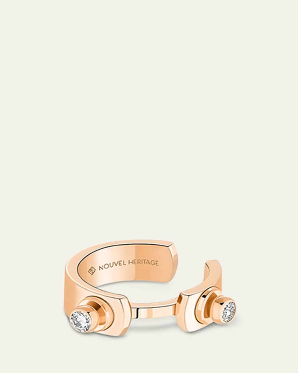 18K Monday Morning Ear Cuff, Single
